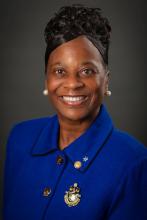 Dr. Ada Stewart, president of the AAFP