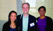 Dr. Marie Wang, Stanford (Calif.) University; Dr. Russell McCulloh, University of Nebraska, Omaha; and Dr. Nivedita Srinivas, Stanford (Calif.) University