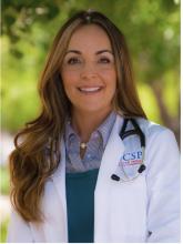 Corinne Young, a nurse practitioner and director of APP and Clinical Services for Colorado Springs Pulmonary Consultants in Colorado.