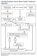 Prostate Cancer Bone Health Treatment Algorithm Figure