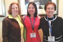 (From left) Dr. Alison M. Heru, Dr. Sarah A. Nguyen, and Dr. Ellen M. Berman