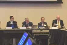 Members of the FDA's Endocrinologic and Metabolic Drugs Advisory Committee are shown during the panel meeting.