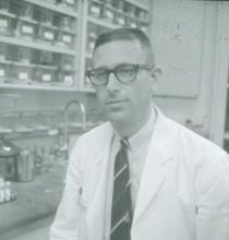 Dr. Charles Hammond during his residency years in the late 1960s.