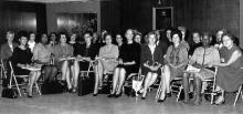 National Organization for Women founders at the 1966 NOW Organizing Conference, Oct 29-30, 1966.