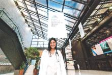  First-year student Denisse Rojas is one of the first undocumented immigrants to attend the Icahn School of Medicine at Mount Sinai in New York. Her family came to the United States from Mexico when she was a toddler.