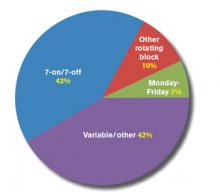 Predominant Scheduling Patterns: Groups Serving Adults Only