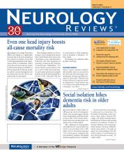 March 2023 Neurology Review Cover