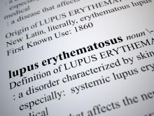 screen shot of lupus erythematosus definition