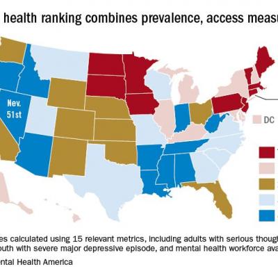 Connecticut gets top ranking for mental health | MDedge Psychiatry