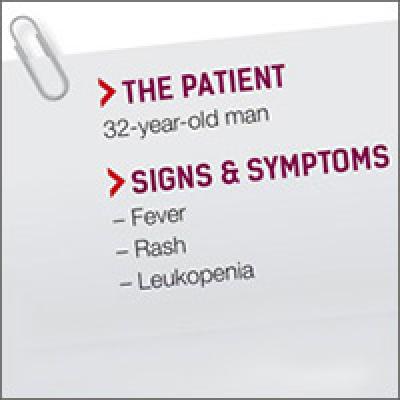 Fever, rash, and leukopenia in a 32-year-old man • Dx? | MDedge Family ...